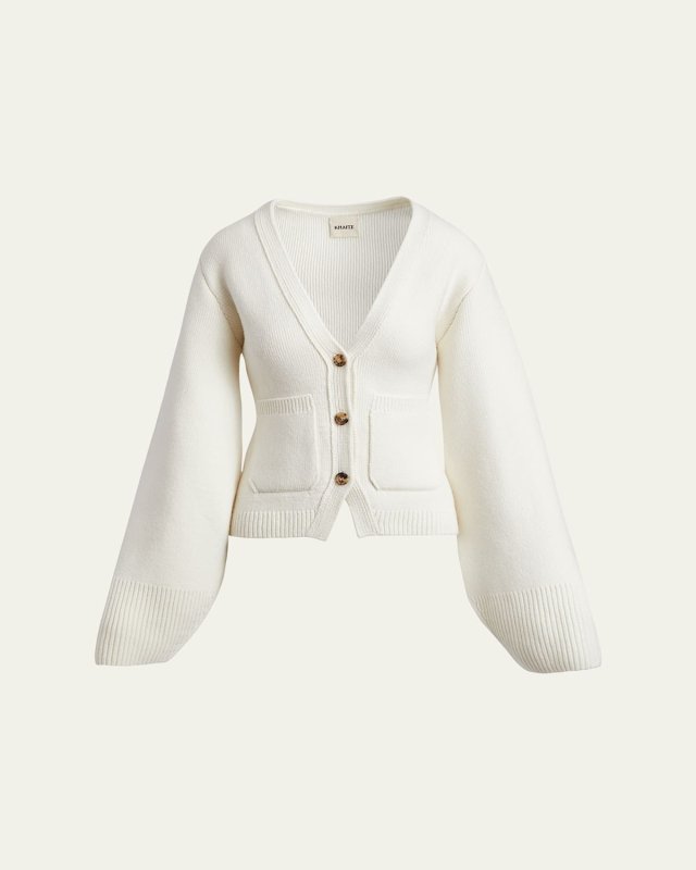 Scarlet Cashmere Cropped Cardigan